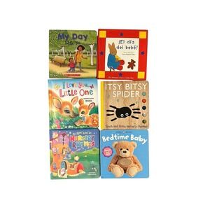 Lot of 6‎ Books- for Children, Kids, Toddlers, Babies, Daycare Scholastic
